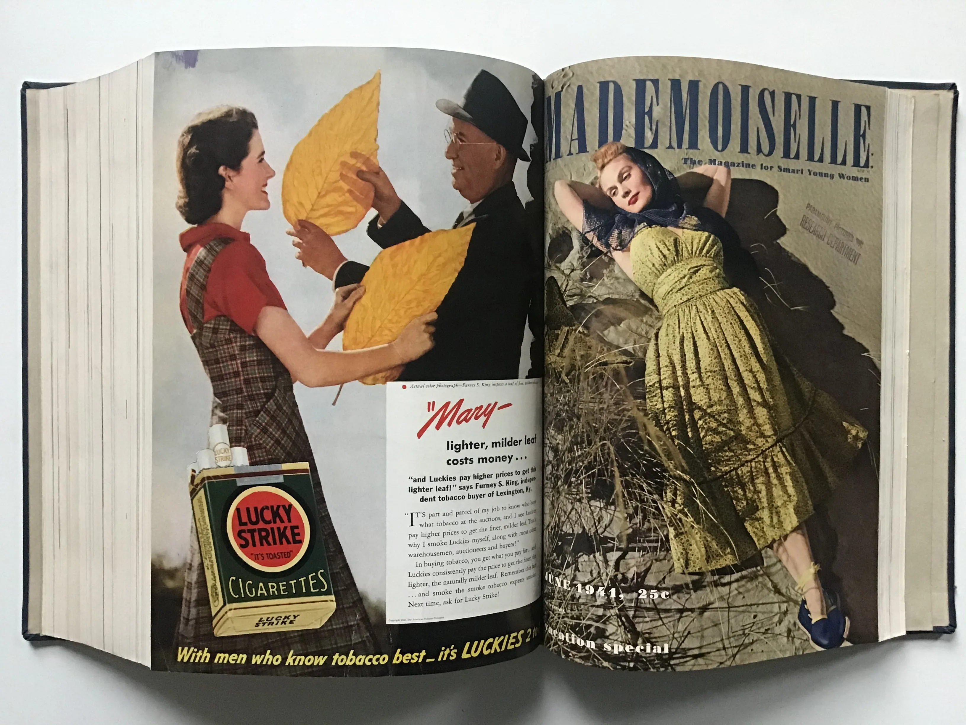 Mademoiselle magazine January February March April May June 1941