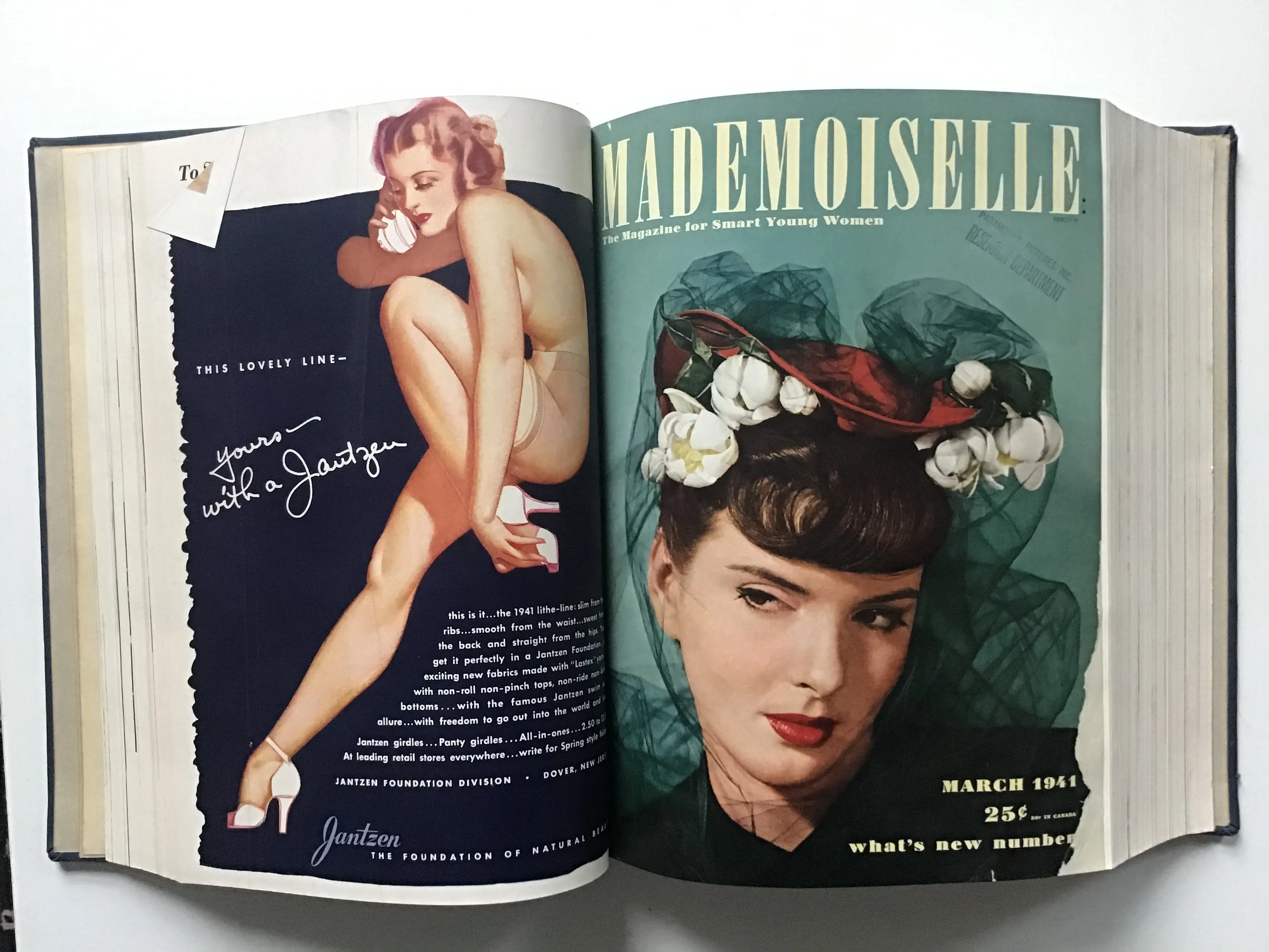 Mademoiselle magazine January February March April May June 1941
