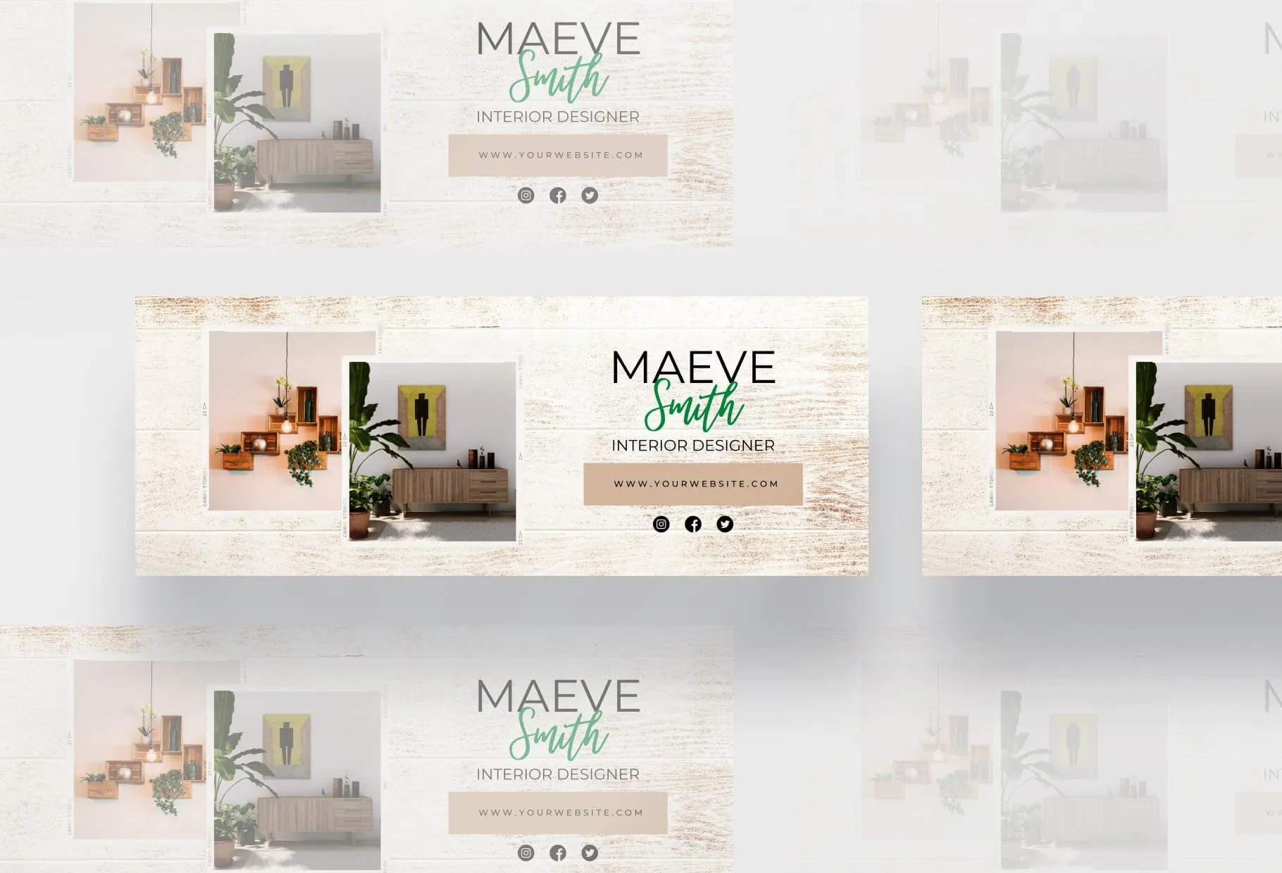 Maeve Facebook Cover Canva Template