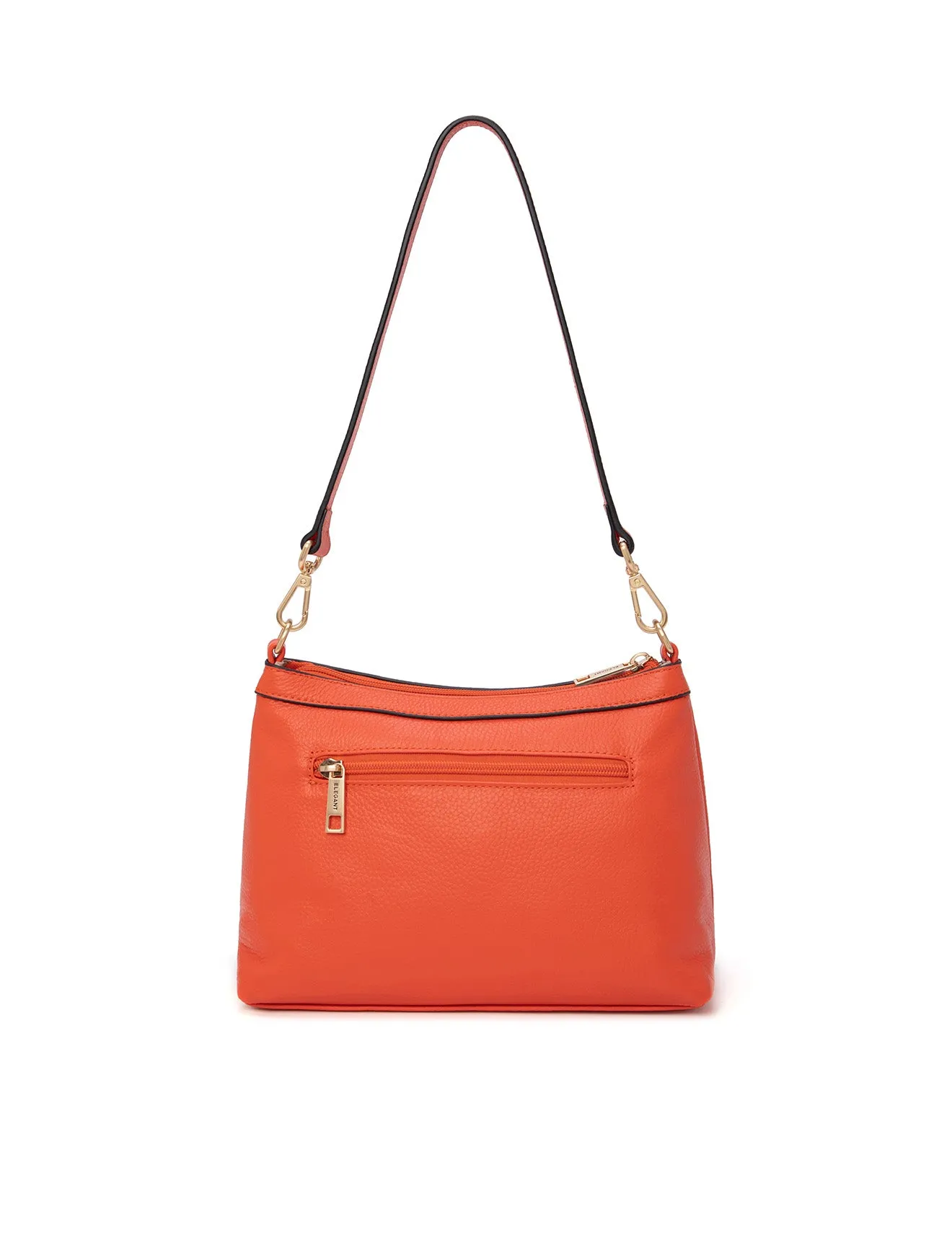 MARCIA LEATHER XBODY BAG-E1-0830-TANGERINE-SALE