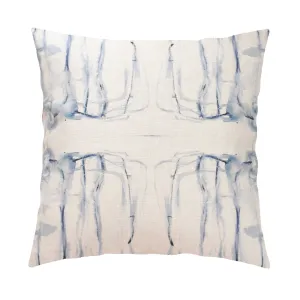 Me   You Indigo Pillow