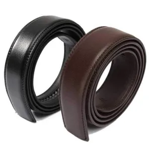 Men Second Floor Cowhide Black Brown Business Leather Belt