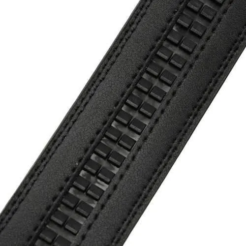 Men Second Floor Cowhide Black Brown Business Leather Belt