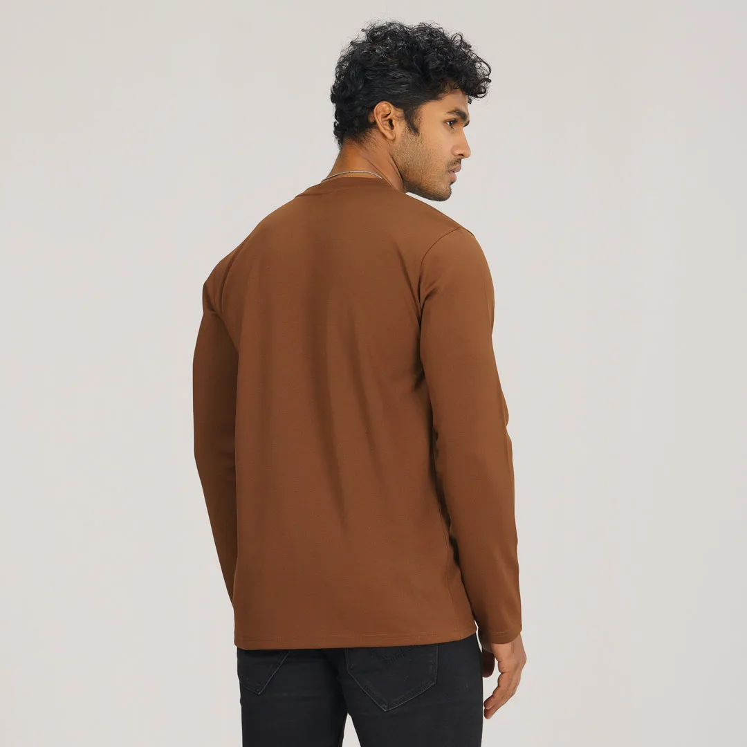 Mens Brown T-Shirt