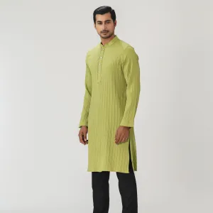 Mens Green Basic Panjabi