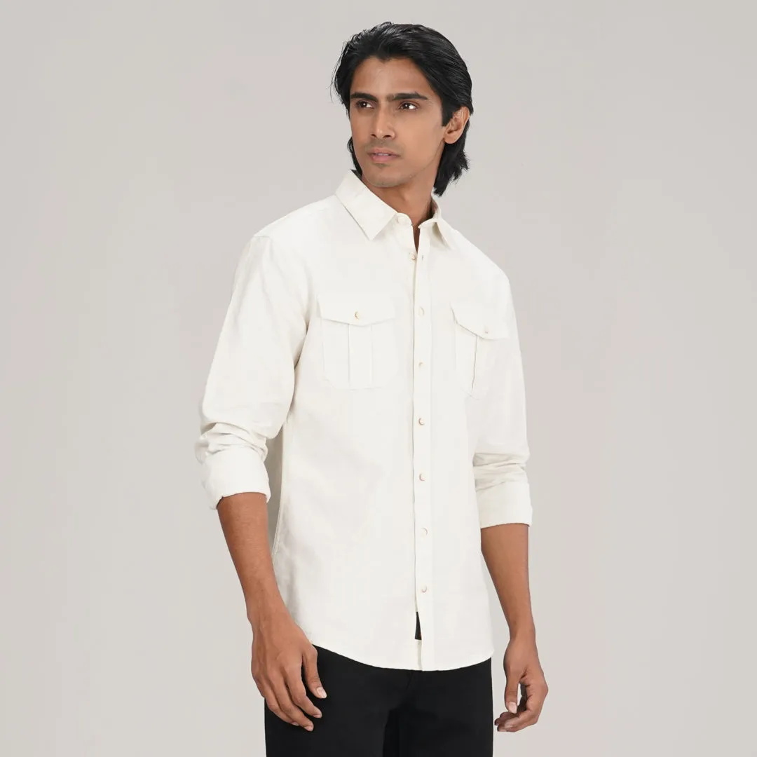 Mens Off-White Shirt