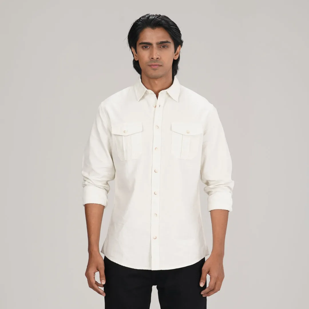 Mens Off-White Shirt