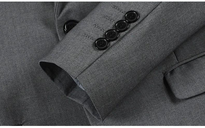 Men's Slim Fit Business Suit | Professional 2-Piece Set