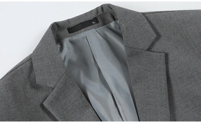 Men's Slim Fit Business Suit | Professional 2-Piece Set