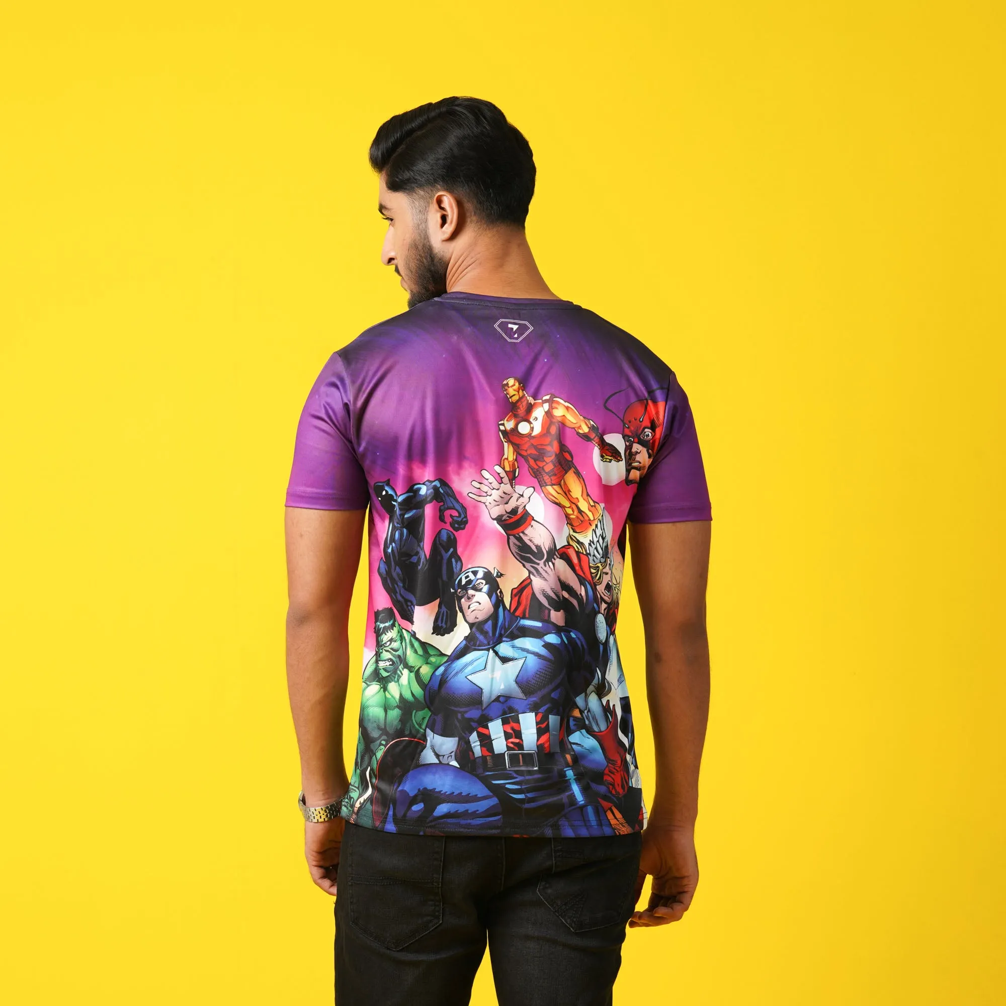 Mens Violet T-Shirt