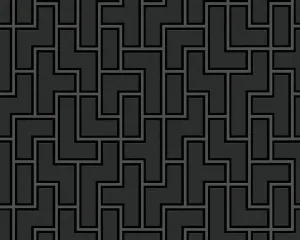 Metallic Black Black & White 3 939371 Wallpaper