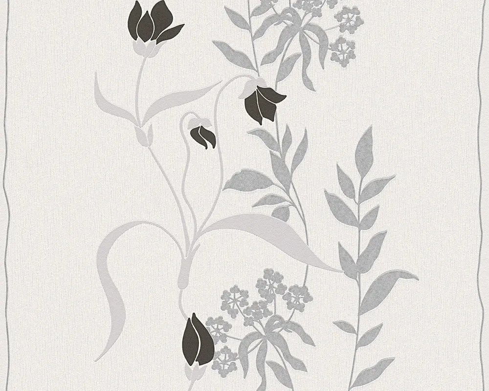 Metallic Black Black & White 3 958742 Wallpaper