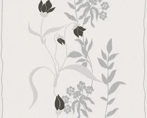 Metallic Black Black & White 3 958742 Wallpaper