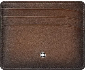 Montblanc custody 6 compartments Meistersuck shaded brown 118366