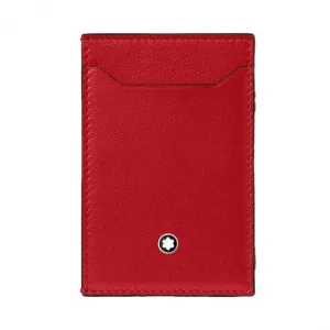 Montblanc Keep 3 Red Meisterstück compartments 129685