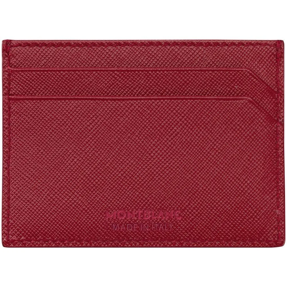 Montblanc Pocket Custody 5 Sartorial Red 115849 compartments