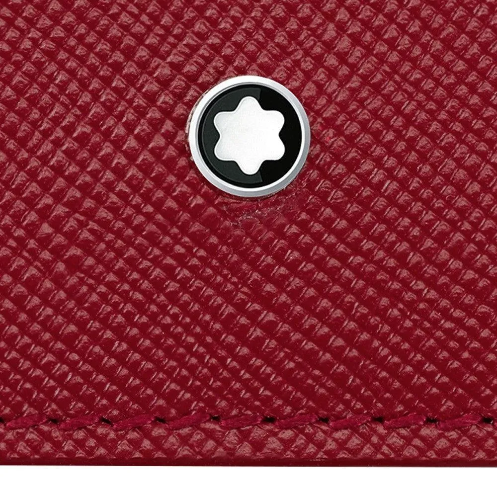 Montblanc Pocket Custody 5 Sartorial Red 115849 compartments