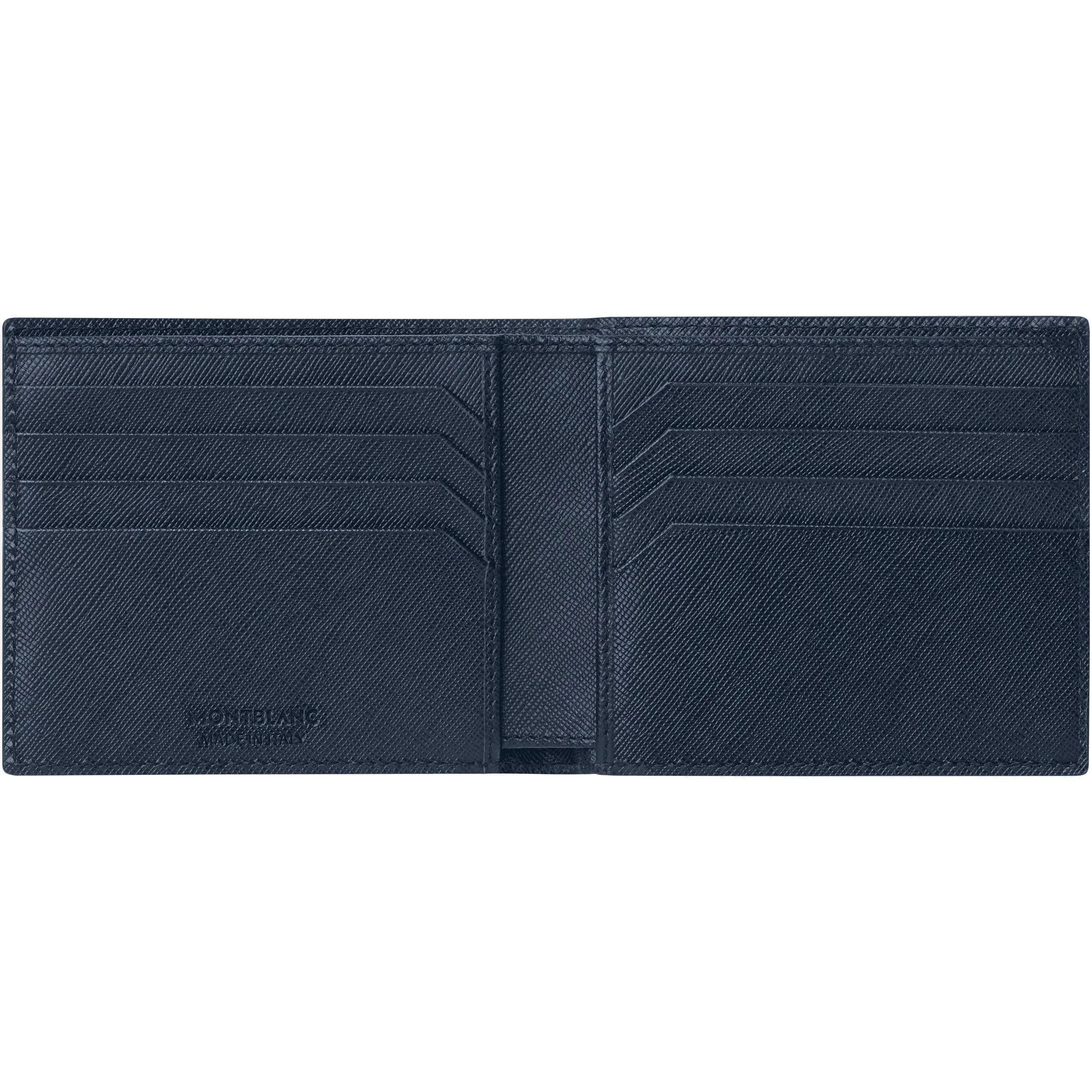 Montblanc Portfolio 8 Montblanc Sartorial Blue 128587 compartments
