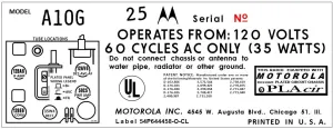MOTOROLA-A10G