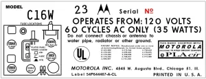 MOTOROLA-C16W