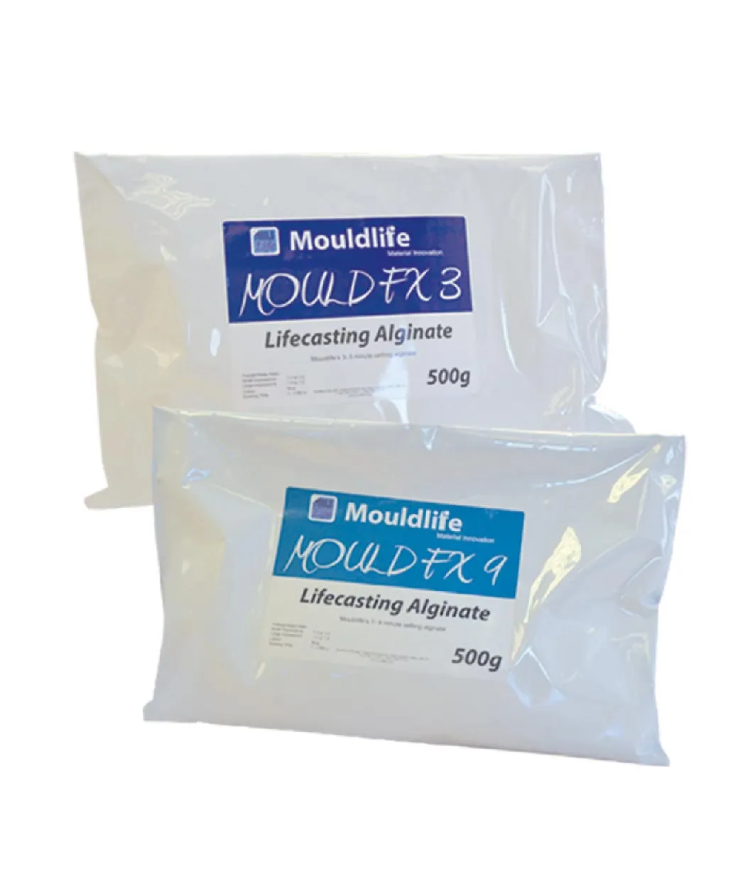 Mouldlife Lifecasting Alginate FX3 (2-3 Minute Set) 500g