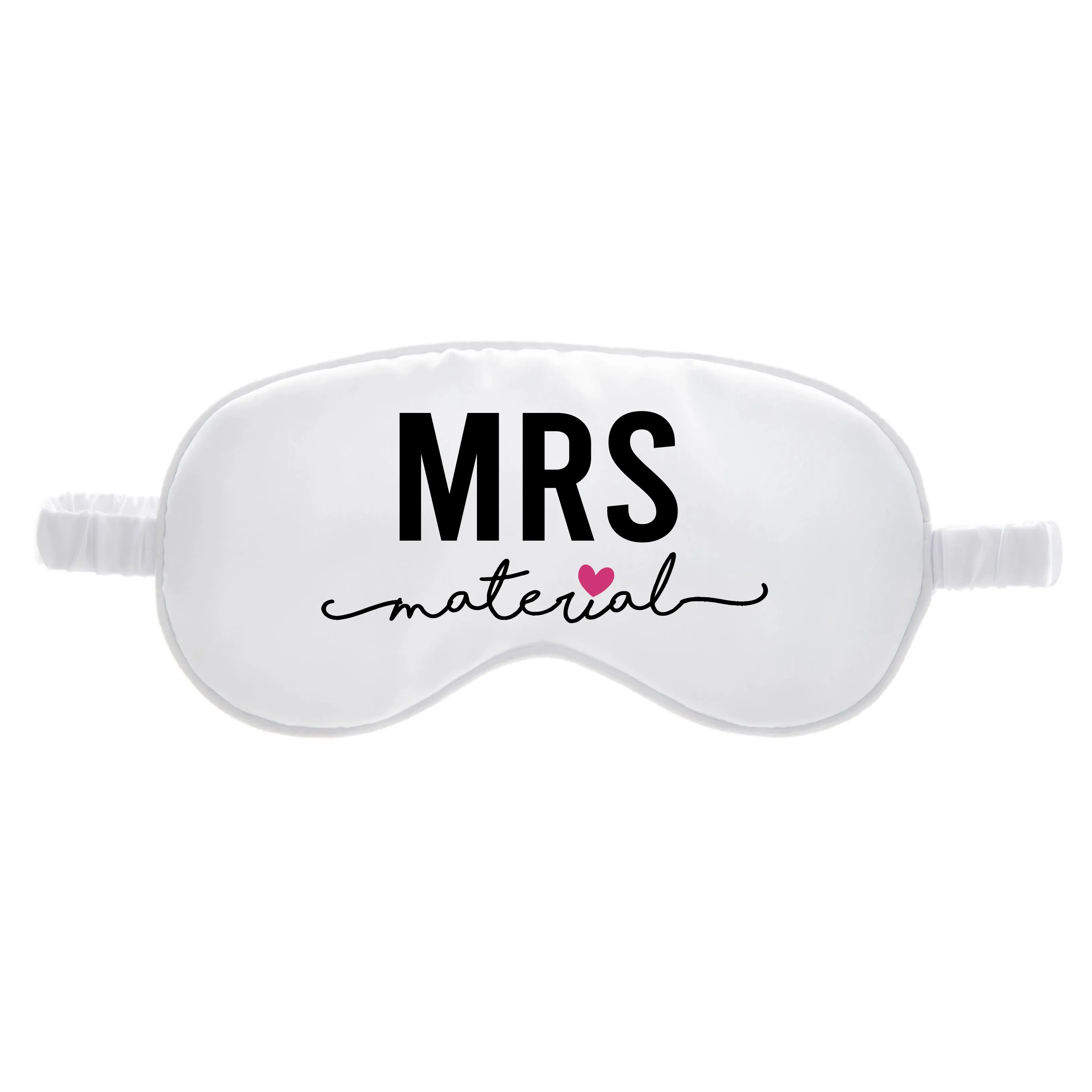Mrs. Material Silk Eyemask