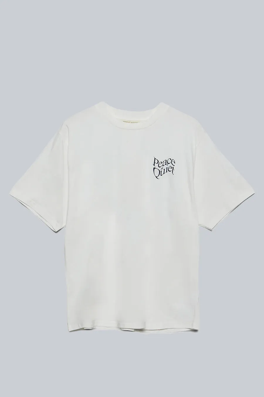 MUSEUM OF PEACE AND QUIET WARPED SHIRT WHITE
