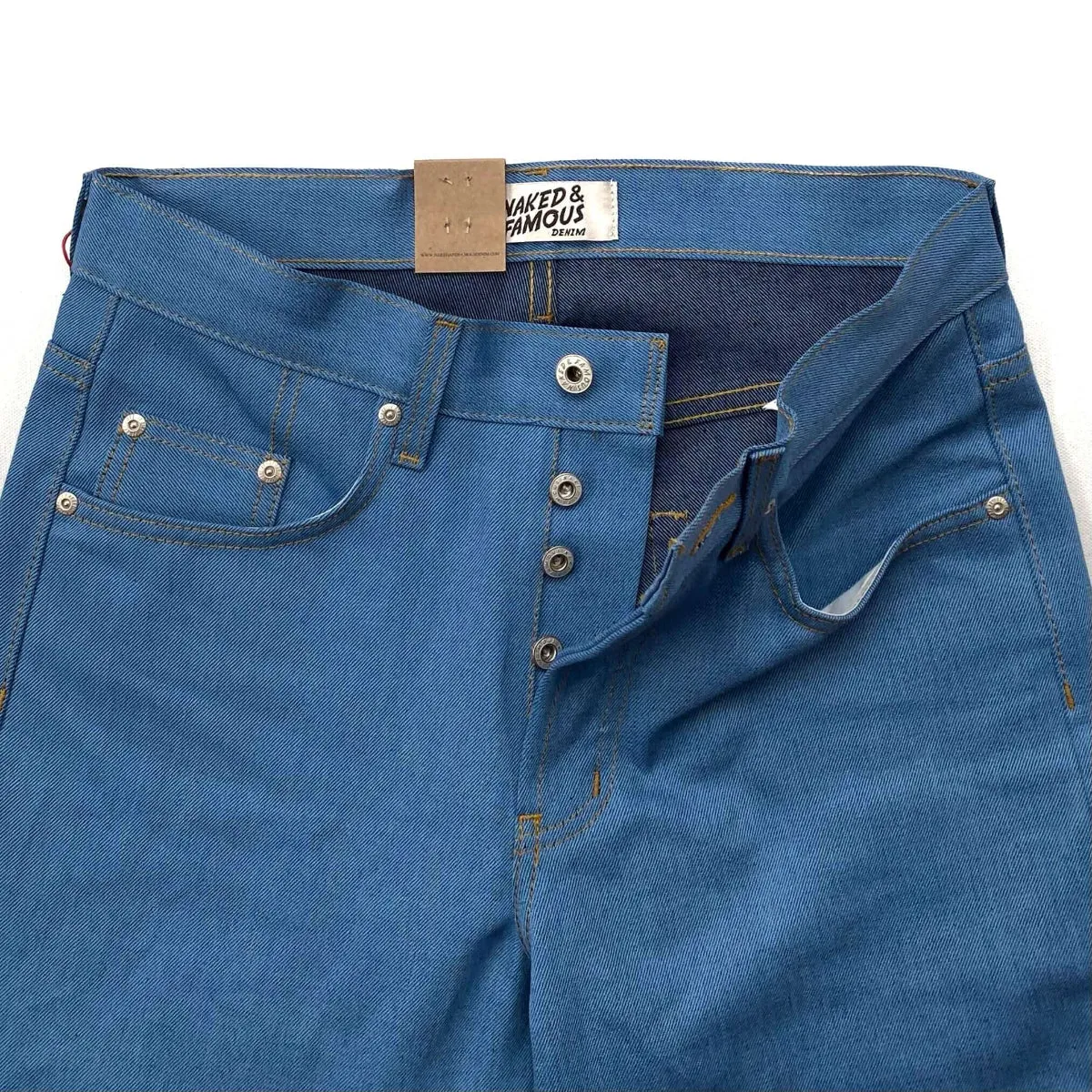 Naked & Famous Denim Night Sky Selvedge - Strong Guy Jeans