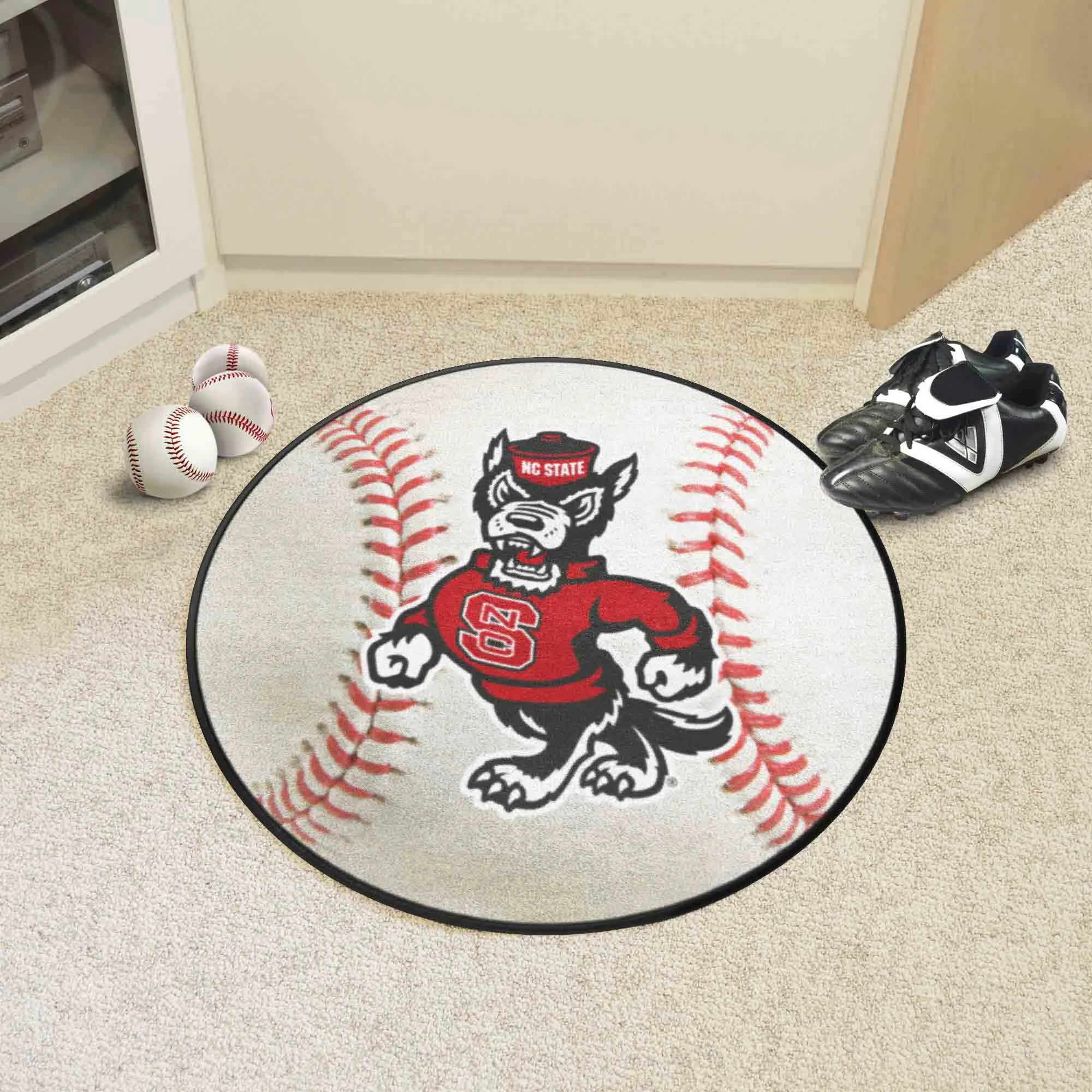 NC State University Baseball Mat