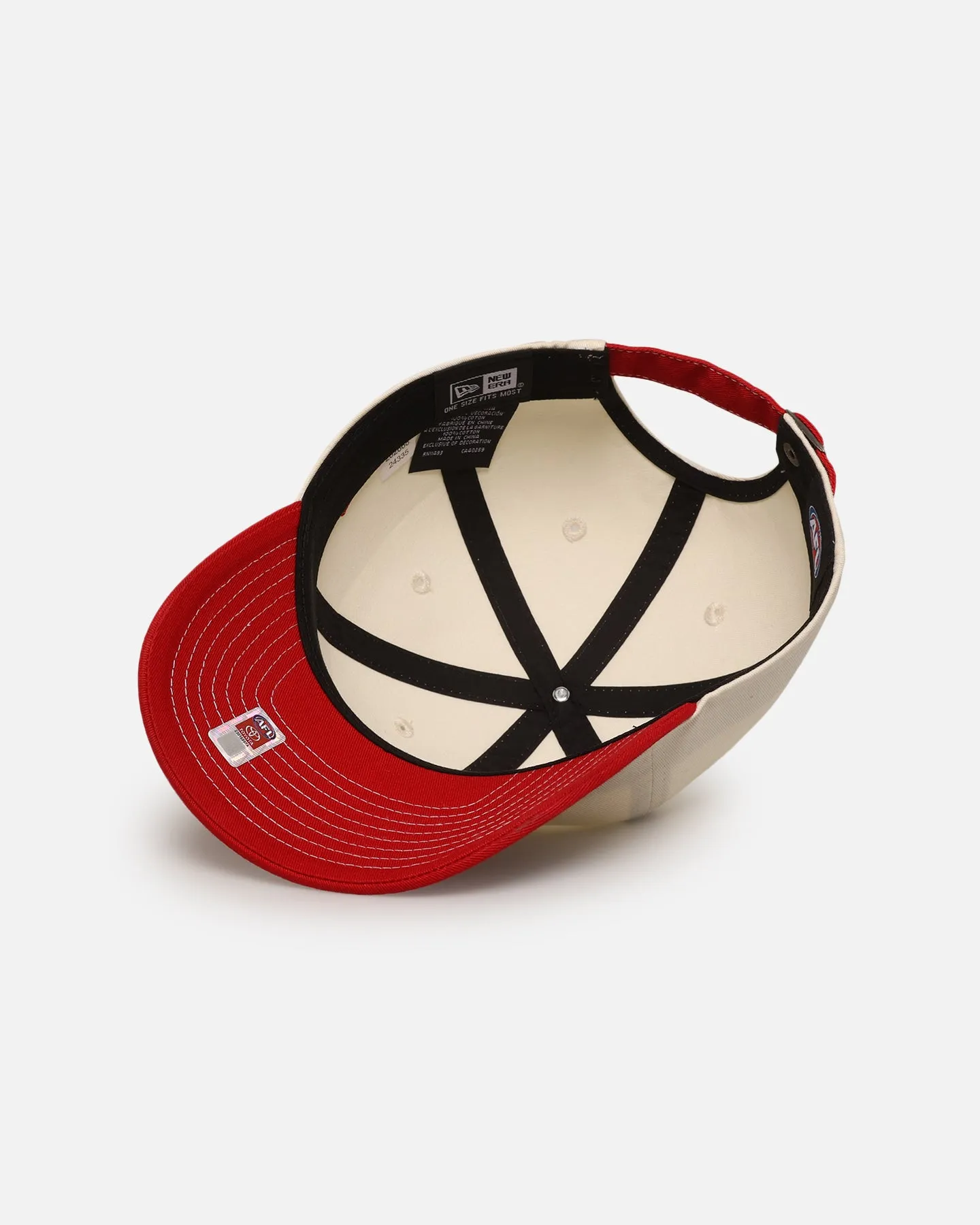 New Era Sydney Swans 'AFL 2025 2 Tone' Casual Classic Strapback Chrome White
