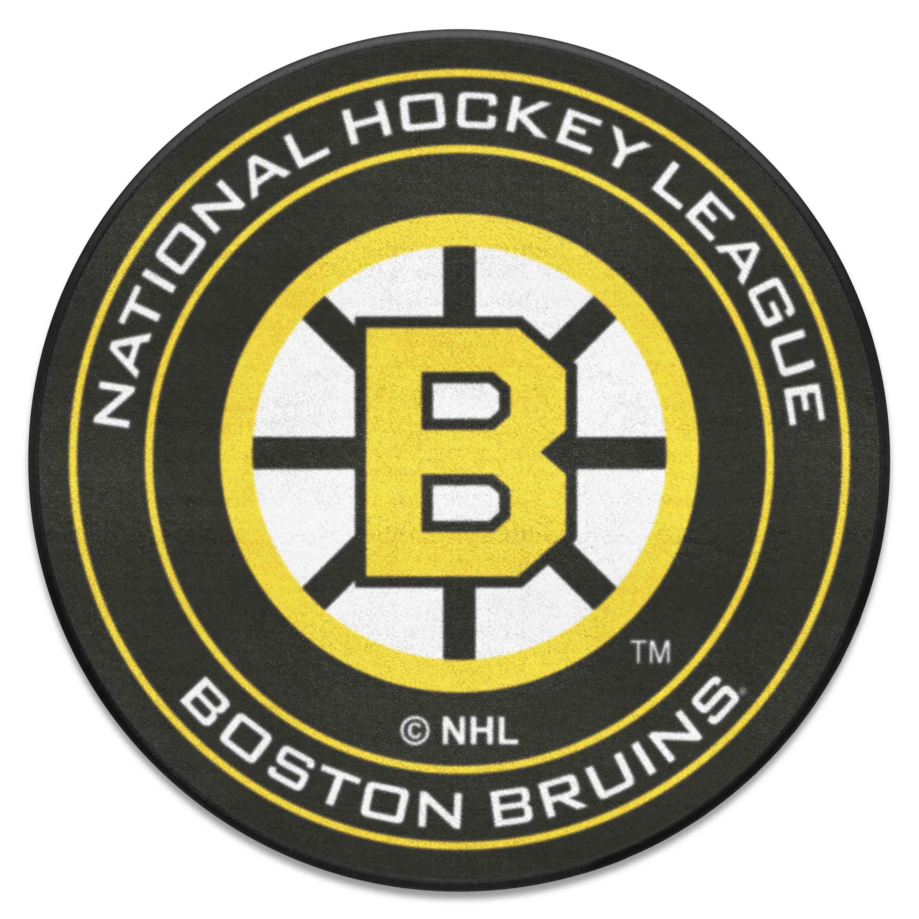 NHLV - Boston Bruins Puck Mat