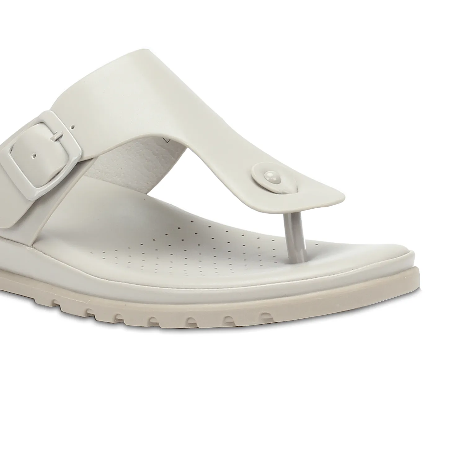 Noelle women's Side buckle T-strap Toepost