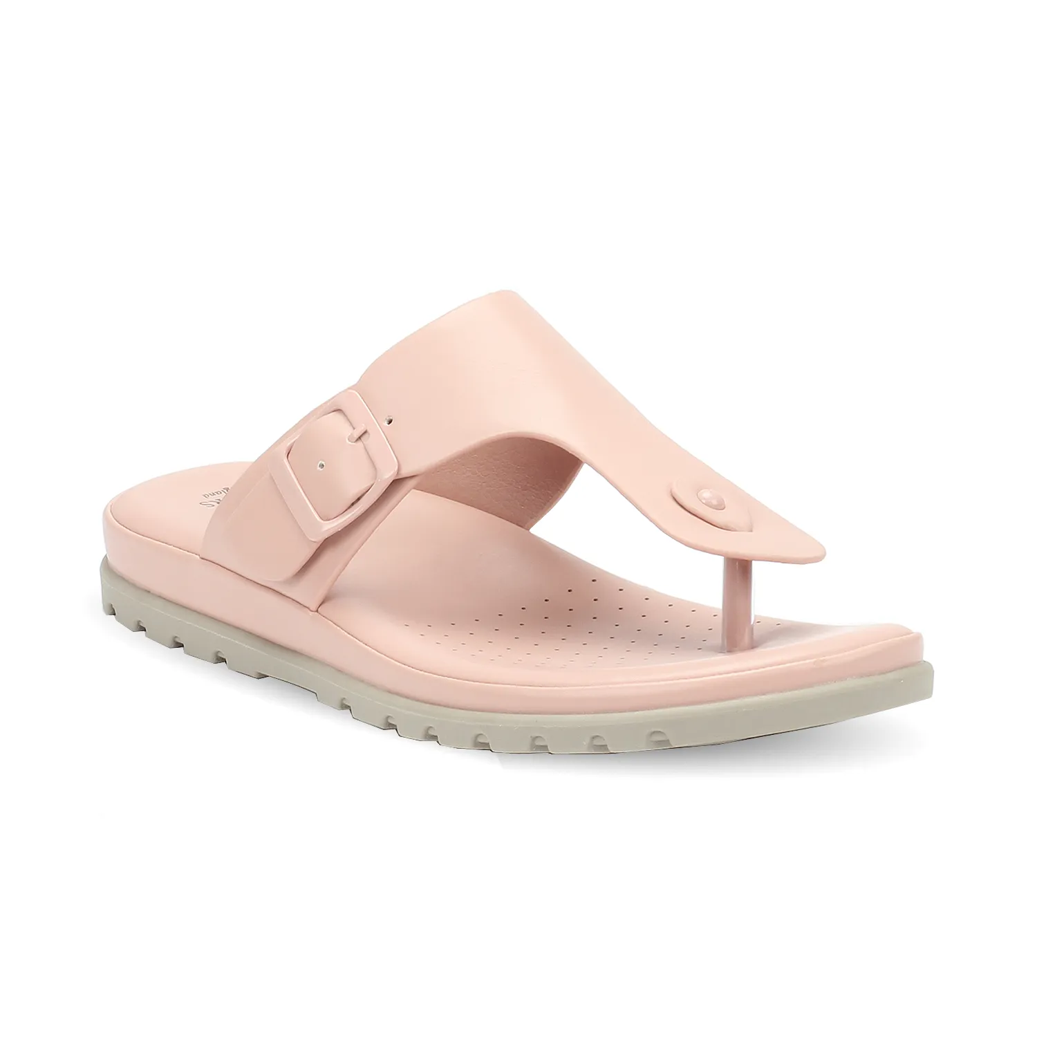 Noelle women's Side buckle T-strap Toepost