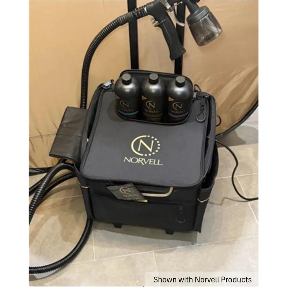 Norvell Pro Travel Bag - Empty / Black with Gold