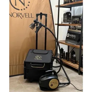 Norvell Pro Travel Bag - Empty / Black with Gold