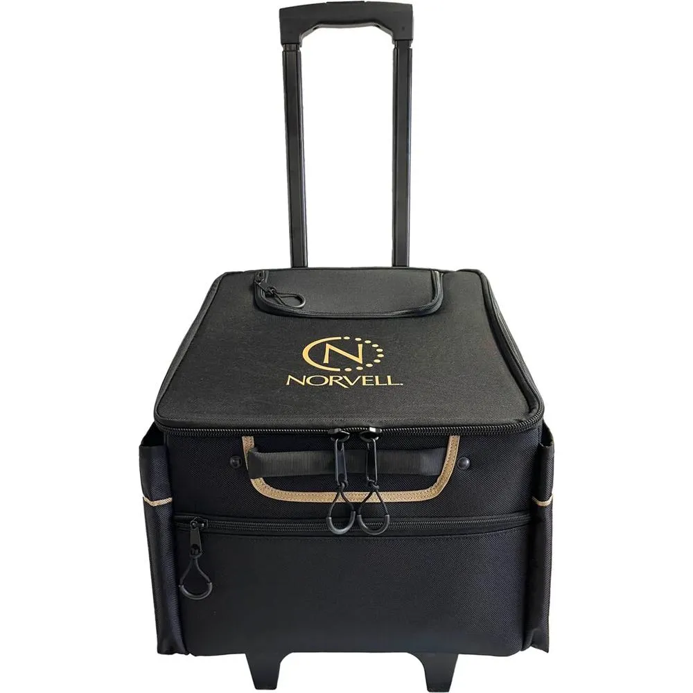 Norvell Pro Travel Bag - Empty / Black with Gold