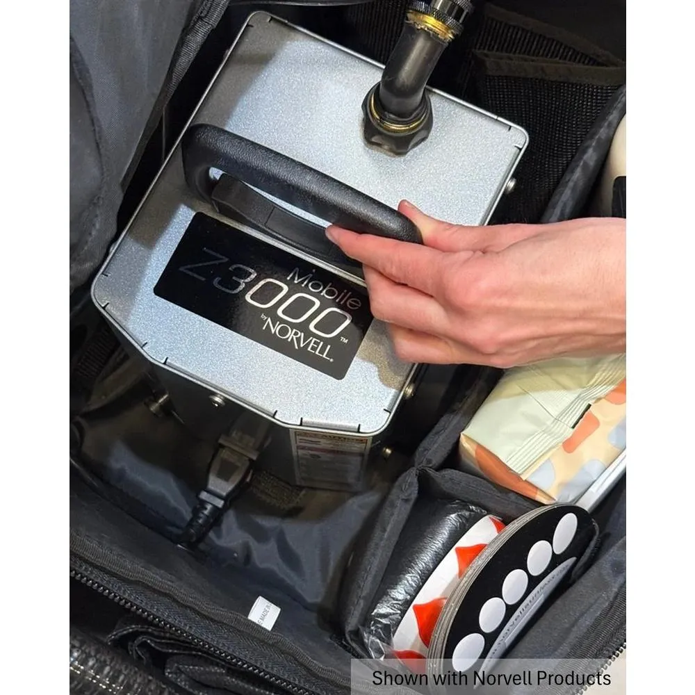 Norvell Pro Travel Bag - Empty / Black with Gold