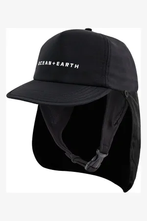 OCEAN & EARTH BINGIN STRAP BACK SURF CAP - BLACK