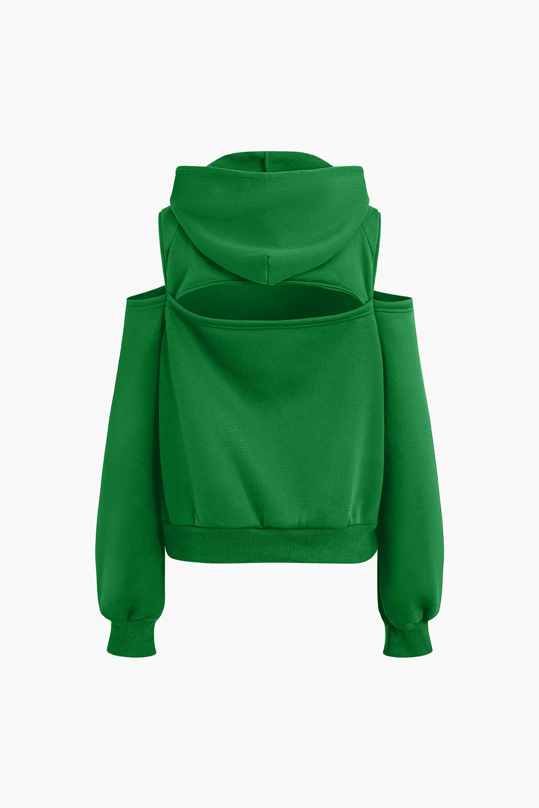 Olivia - Trendy Cut Out Design Woman's Sweatshirt and Pants Set