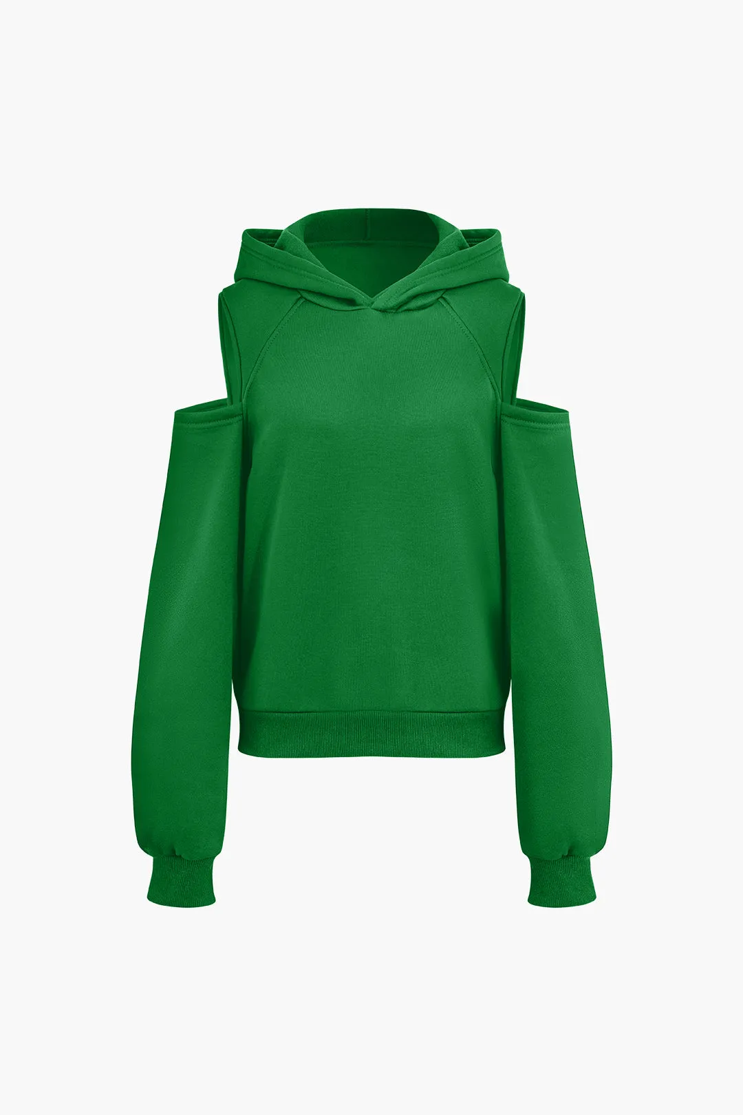 Olivia - Trendy Cut Out Design Woman's Sweatshirt and Pants Set