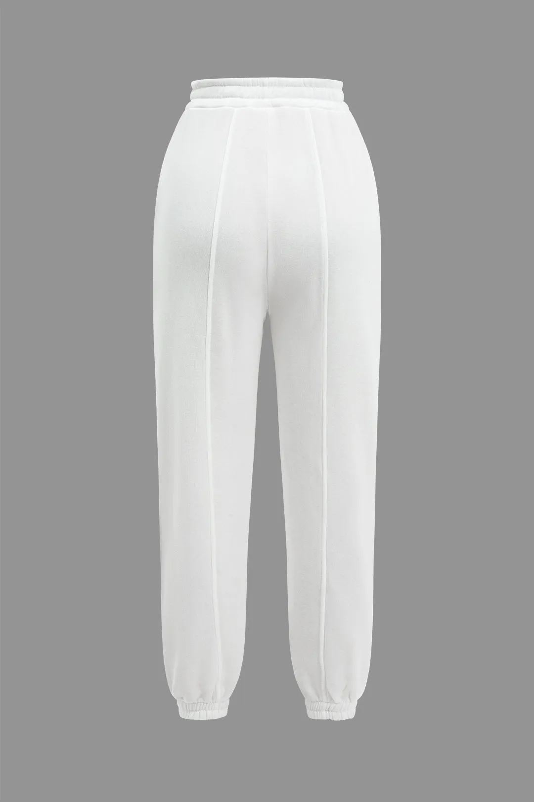 Olivia - Trendy Cut Out Design Woman's Sweatshirt and Pants Set