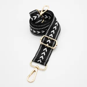 Onyx Arrow Woven Strap
