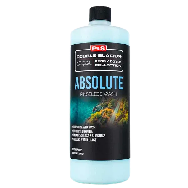 P&S Double Black Absolute Rinseless Wash 32oz