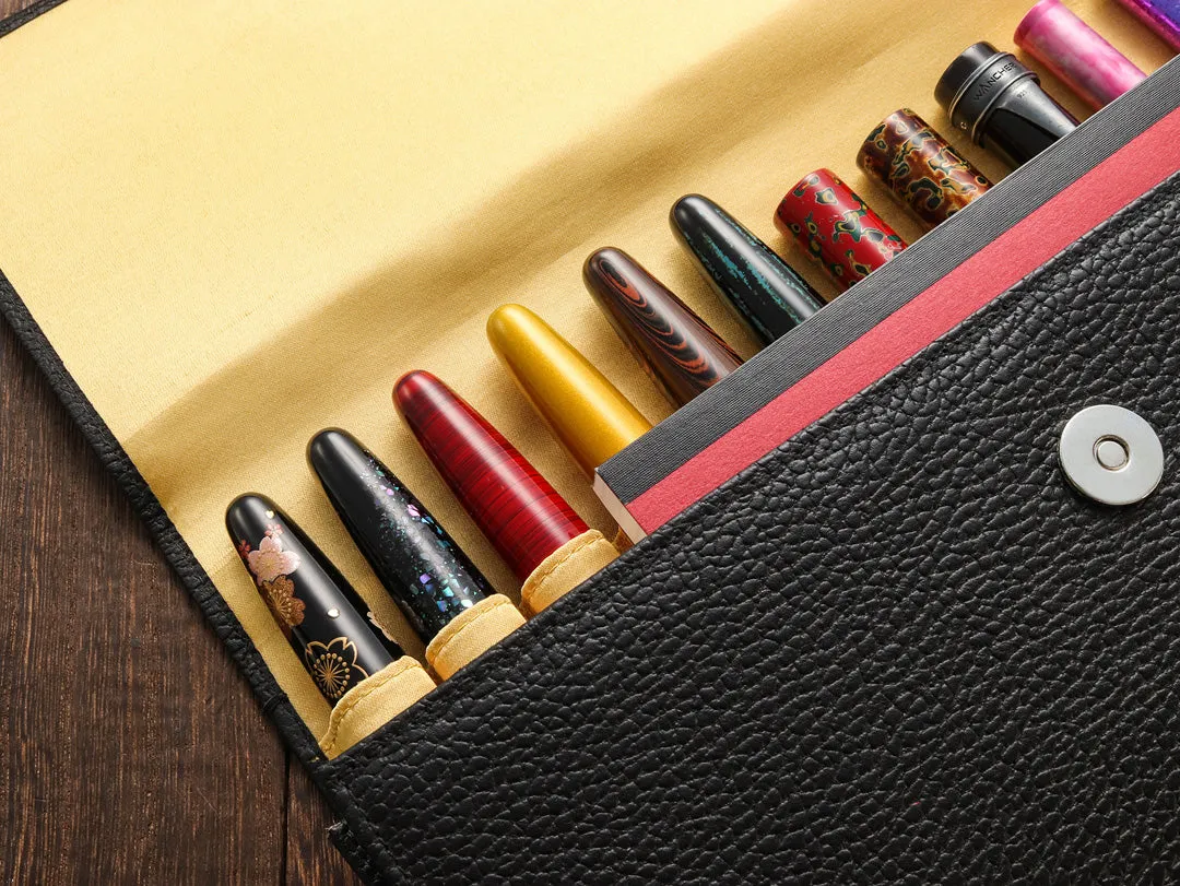 Penfolium 12 Pen Portfolio - Black