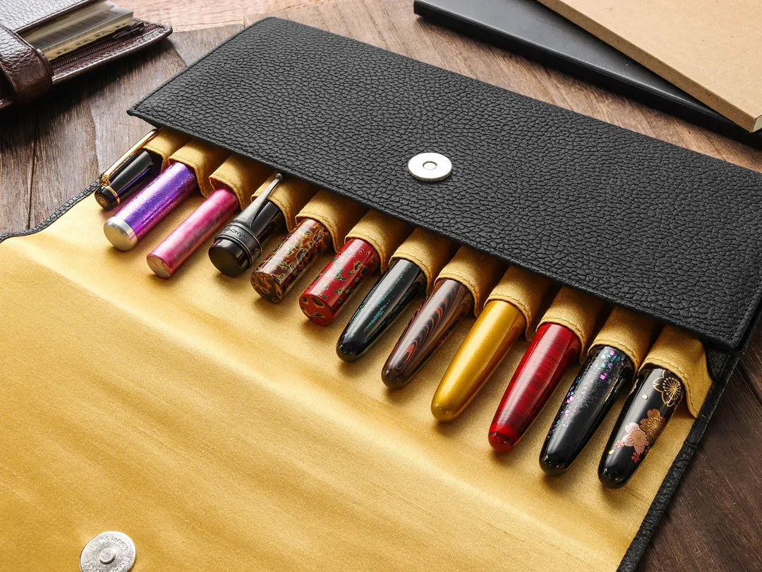 Penfolium 12 Pen Portfolio - Black