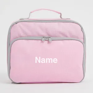 Personalised Baby Pink Lunch Bag