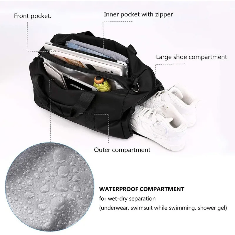 Personalised Duffle Sports Bag