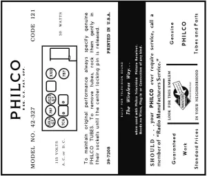 PHILCO-42-327