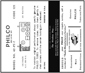PHILCO-42-PT-7