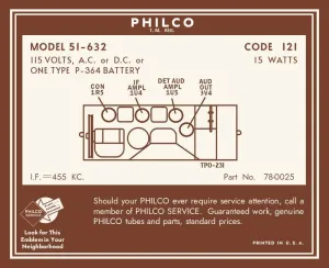 PHILCO-51-632